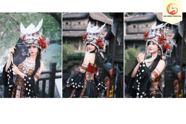 Chụp ảnh ở Phượng Hoàng Cổ Trấn